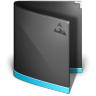 Antares Folder Black Icon 96x96 png